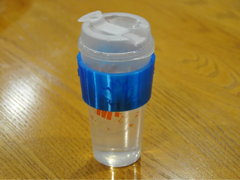 A&W One Cup Sleeve with Maple Leaves