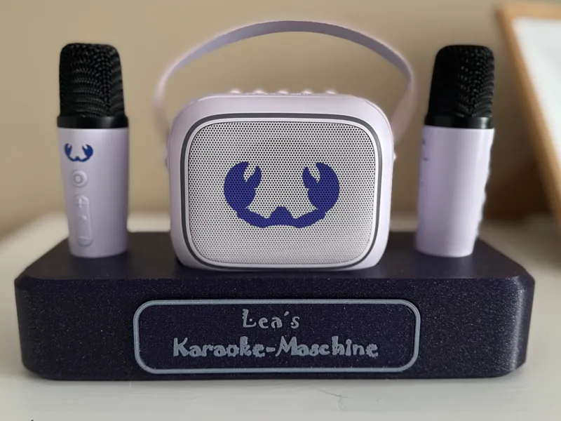 Ständer mini Karaokemaschine - Fresh ´n Rebel