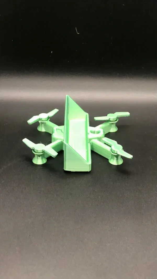 Porte-cartes de visite en forme de drone