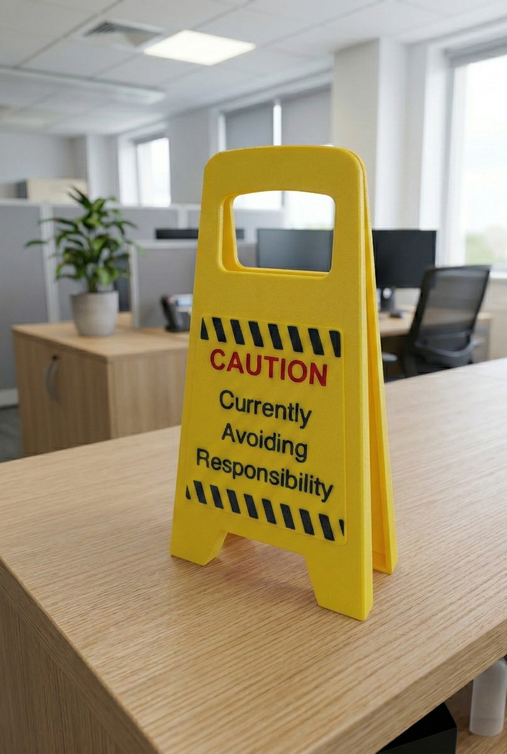 Miniatura 4 do modelo 3D Folding Floor Sign