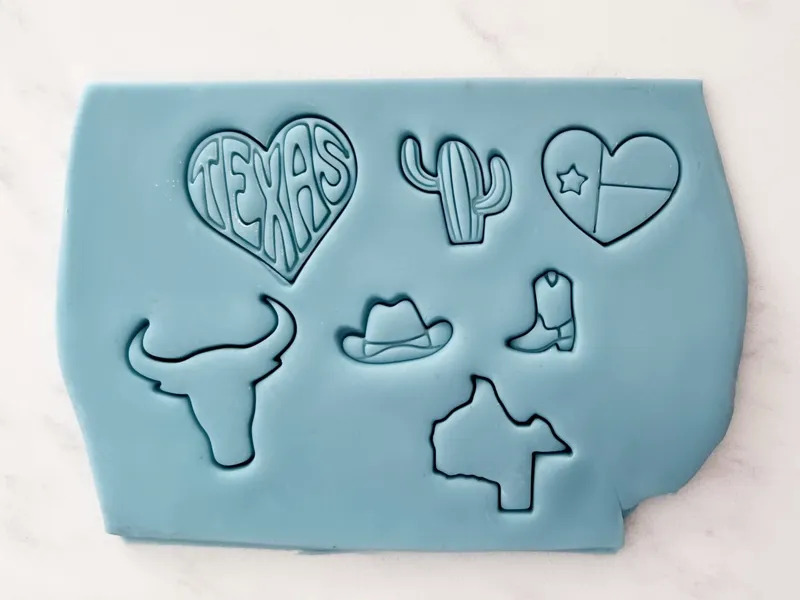 Texas theme Polymer Clay Cutter