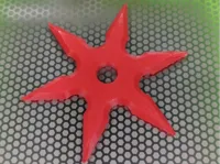 Étoile de ninja décorative (shuriken) — photo 2