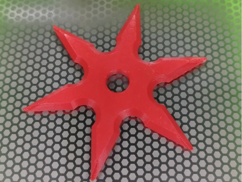 Étoile de ninja décorative (shuriken)
