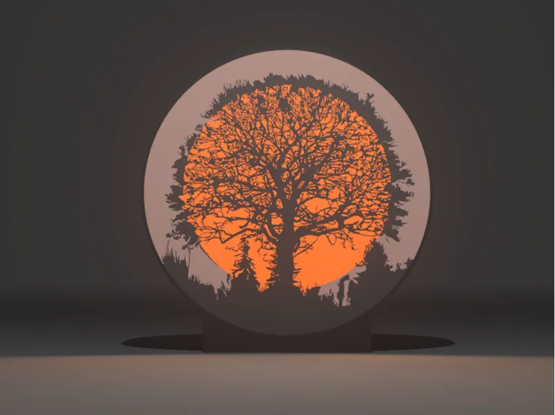 Eclipse Tree Lightbox