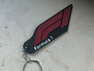 Formula 1 / F1 Keychain