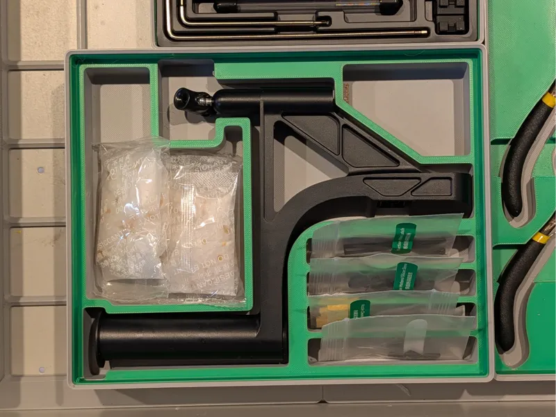Gridfinity - H2D / H2C / H2S Spool holder + Extras