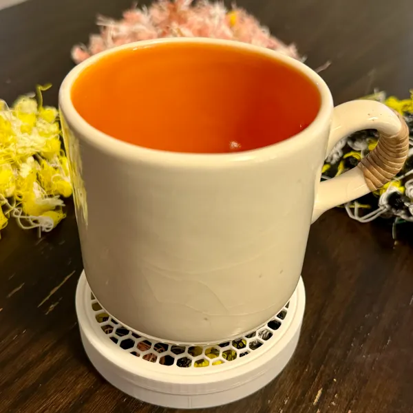 Dessous de verre hexagonal à visser