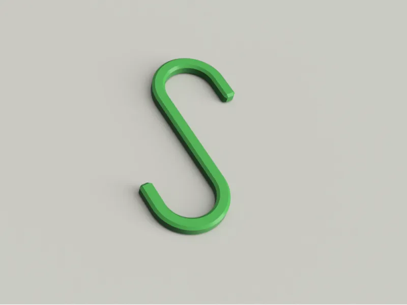 S hook