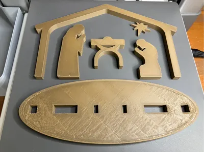 Nativity Scene - Print and Assemble