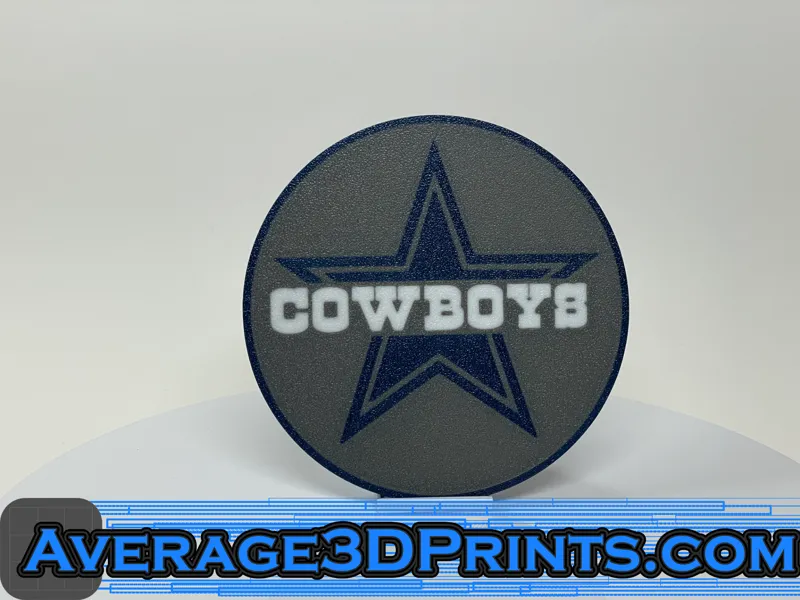 Coaster - Dallas Cowboys Logo Strikethrough
