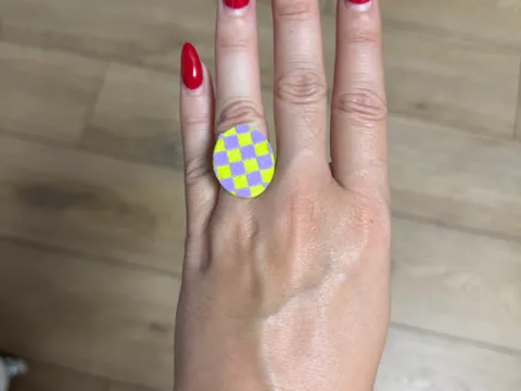 Marco decorativo: Anillo Modular Cuadrados — referencia de MakerWorld