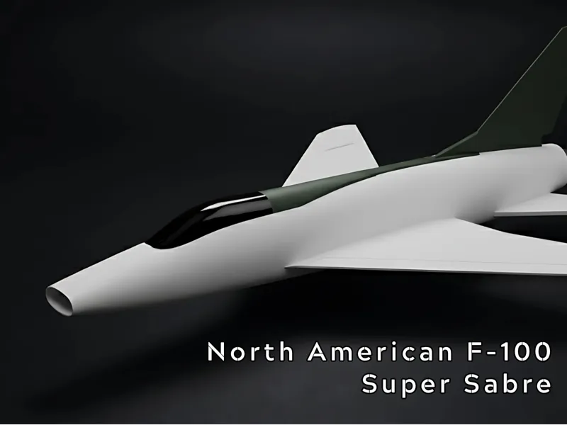 North American F-100 Super Sabre 