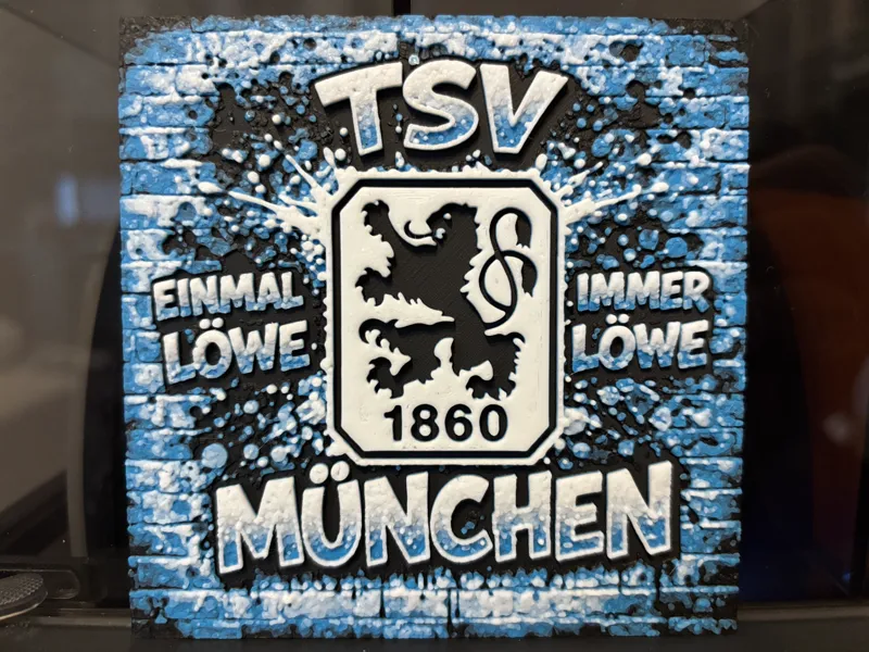 TSV 1860 München Graffiti Hueforge