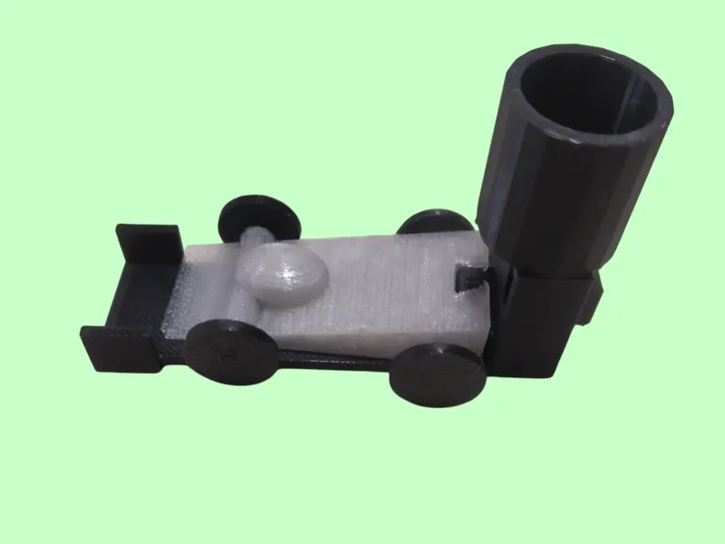 Balloon powered car (GOES UP TO 5M) 