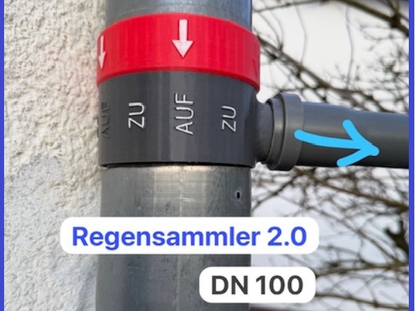 Regensammler 2.0 - Regendieb DN 100