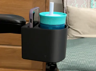 Jazzy EVO 613 Wheelchair Cup and Phone Holder