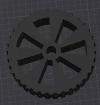Roue de rechange pour tondeuse — photo 2