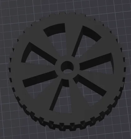 Roue de rechange pour tondeuse