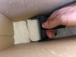 Laundry powder detergent cup