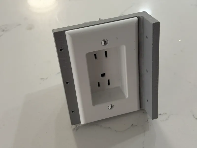 1 gang outlet side mount bracket