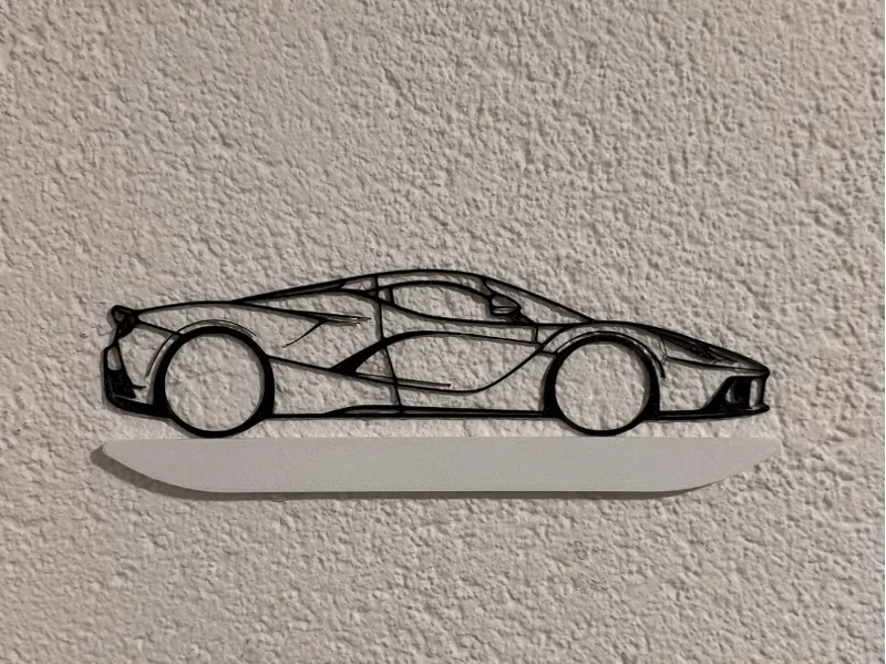 Ferrari La Ferrari wallart car