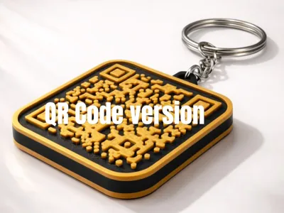 Customizable two sided keychain (Base model)