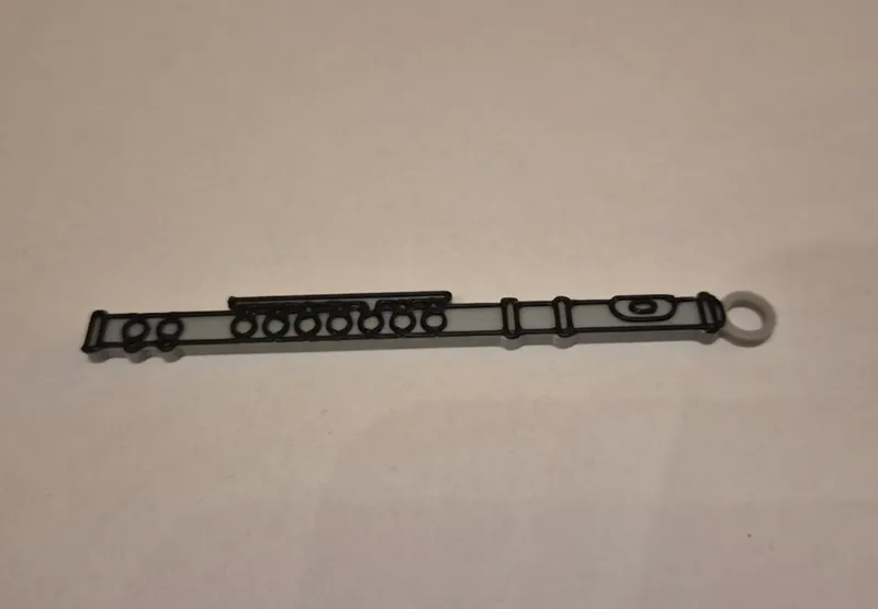 Flute keychain