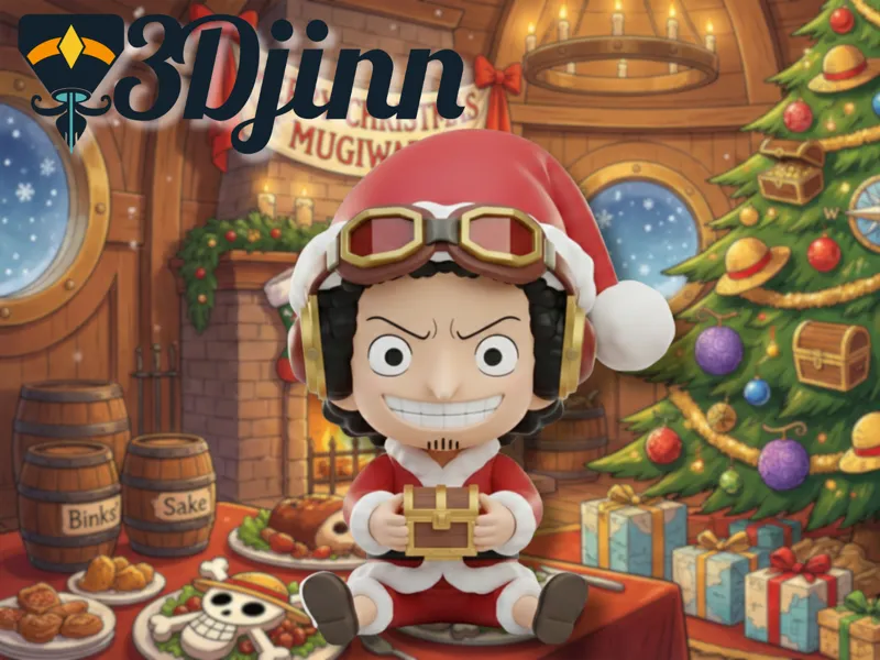 Christmas chibi Usopp
