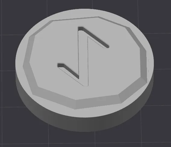 Sowilo Pendant Center