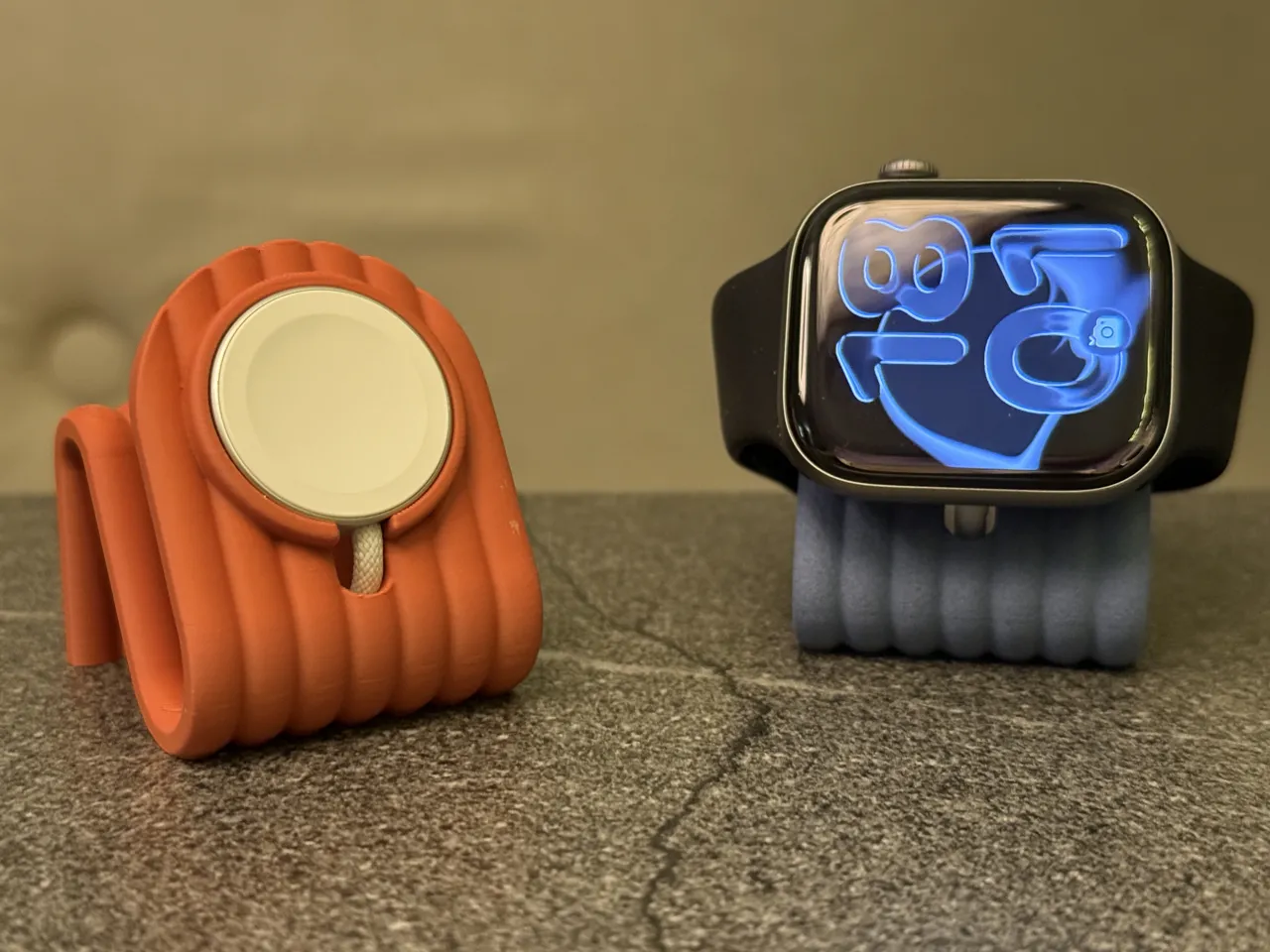 Modern Apple Watch Charging Stand view 2