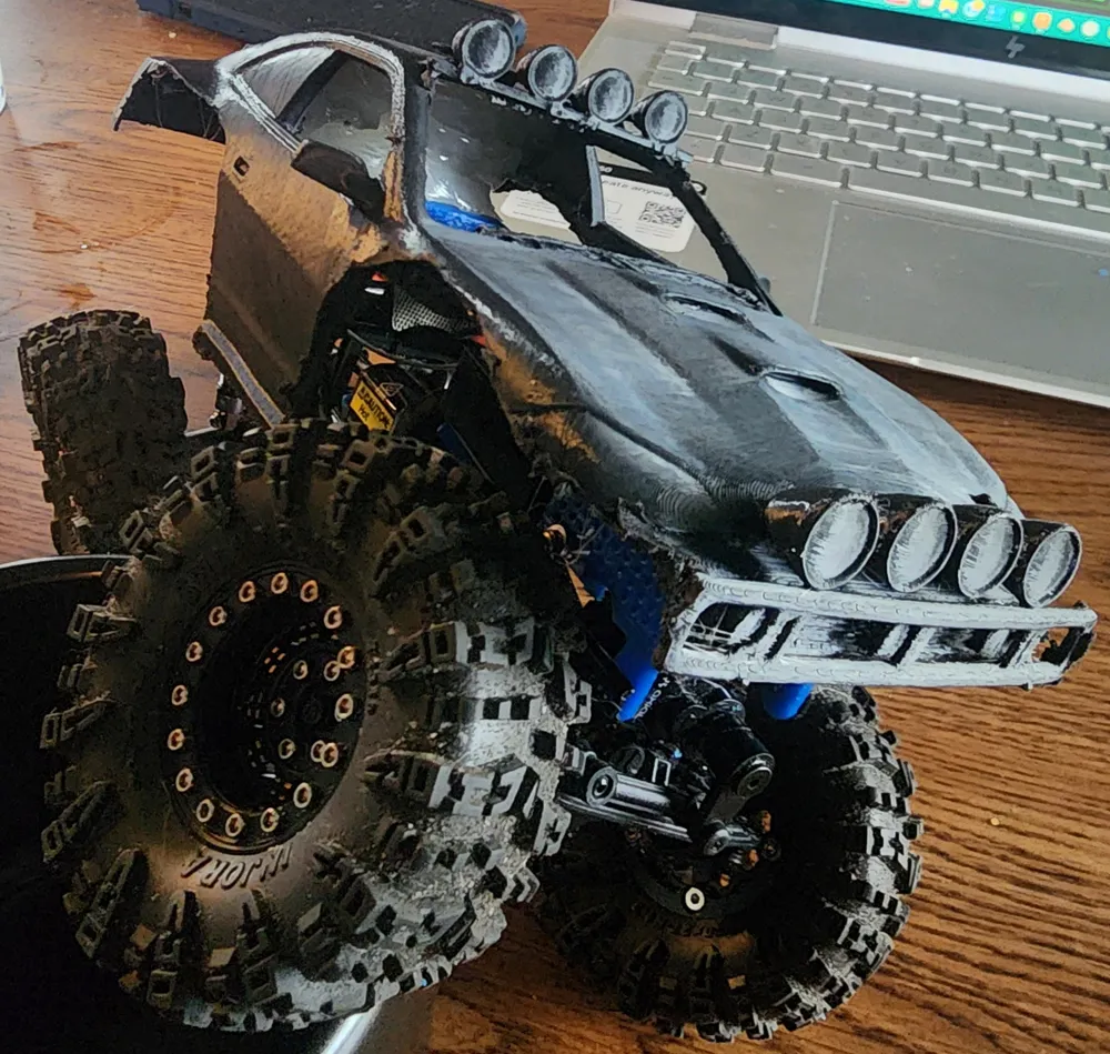Prerunner Rccrawler scx24 01 cougar prerunner body - Free 3D Print Model - MakerWorld