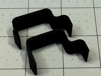 Parametric cable management clip for OmniWall