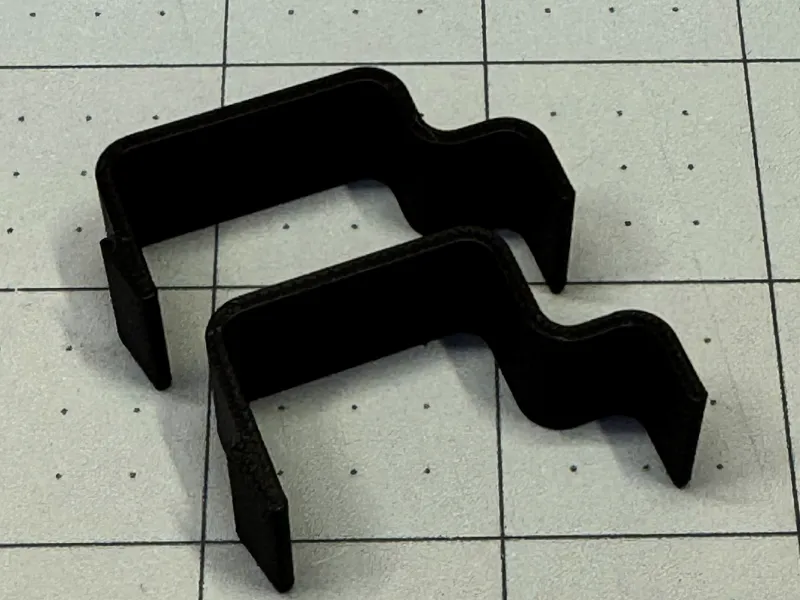 Parametric cable management clip for OmniWall