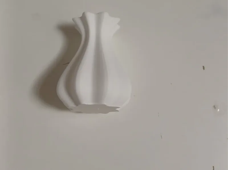ottagonal vase 
