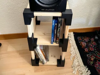 DIY Shelf Corner Connector parts (18mm)