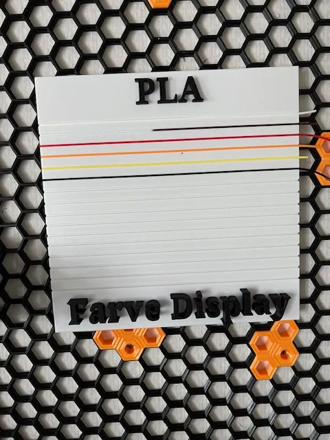 PLA Color Display