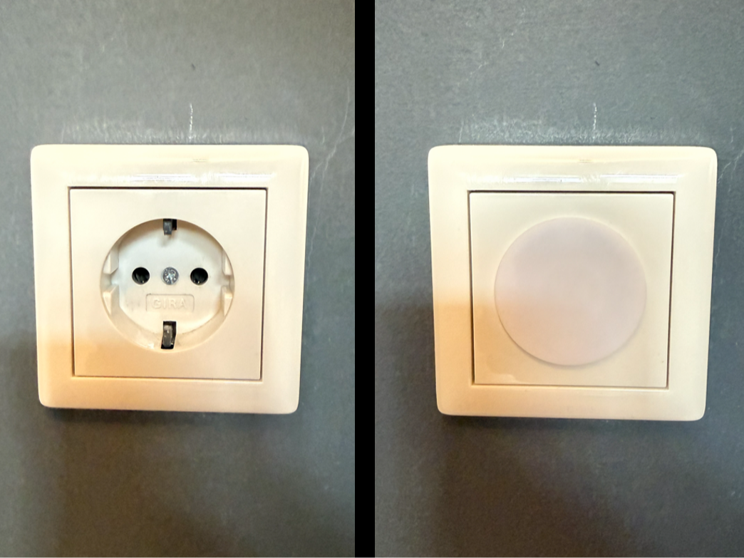 Socket cover (Schuko, type E+F, child safety lock)