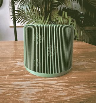 Monstera Layered Planter, Monstera Plant Pot