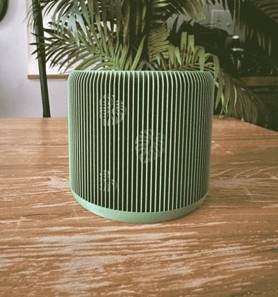Monstera Layered Planter, Monstera Plant Pot