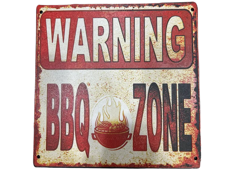 6 Color Hueforge BBQ Sign