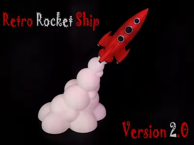 Retro Rocket Ship 2.0