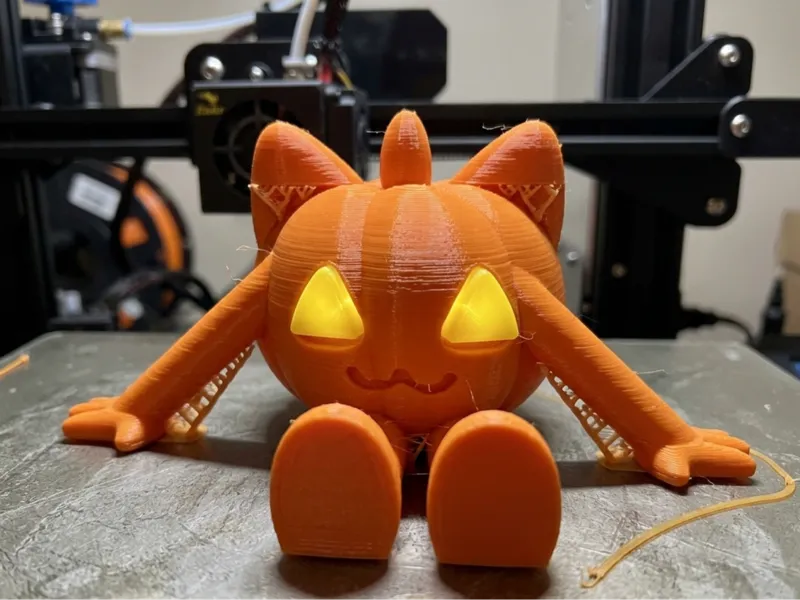 Arcticulated Pumpkin Cat