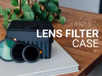 DSLR Camera Filter Case (Carrying Case)