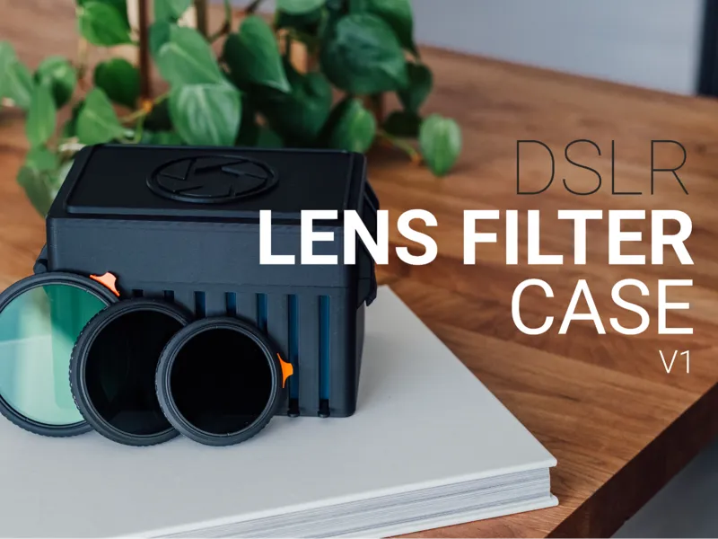 DSLR Camera Filter Case (Carrying Case)