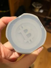 Moule pièce Bitcoin à couler — photo 3