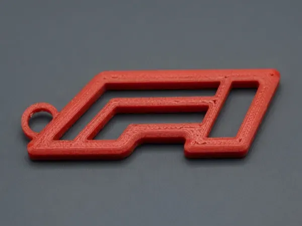 Formula 1 Keyring 3D