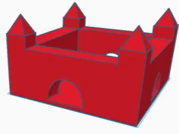 Spielzeugburg