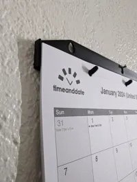 Accroche pour calendrier papier — photo 3
