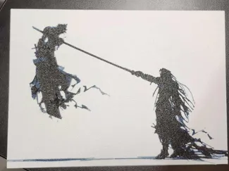 Final Fantasy 7 Cloud Sephiroth Wall Art