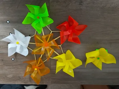 Colorful Windmill Spinner